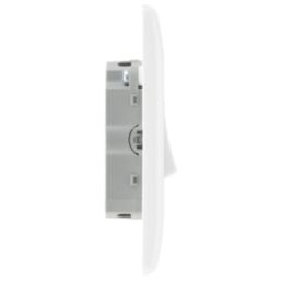 British General 800 Series 10AX 3-Gang 2-Way Light Switch  White
