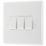 British General 800 Series 10AX 3-Gang 2-Way Light Switch  White