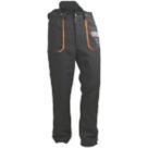 Oregon Yukon Type A Chainsaw Trousers Black/Orange 40-42" W 33" L