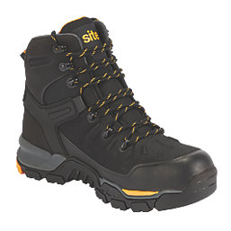 Site Densham    Safety Boots Black Size 9