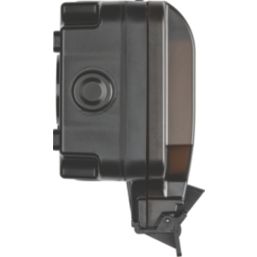 Knightsbridge  IP66 13A 1-Gang DP Weatherproof Outdoor Switched Socket