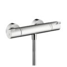 Hansgrohe MyFox Exposed Single Outlet Thermostatic Chrome Shower Mixer Valve