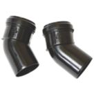 Ideal Heating  High Level Elbows 60mm 45°  2 Pack
