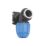 FloPlast  MDPE Plastic Wall Plate Elbow 20mm x 1/2"
