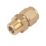 Flomasta  Brass Compression Adapting Male Coupler 8mm x 1/4"