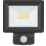 Luceco Essence Outdoor LED Floodlight with Ball Joint With PIR Sensor Black 20W 2100lm