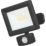Luceco Essence Outdoor LED Floodlight with Ball Joint With PIR Sensor Black 20W 2100lm