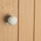 Designer Levers  Door Knob 60mm Pair Crackled Cream
