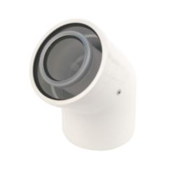 Worcester Bosch  Elbows 60/100mm 45°  2 Pack