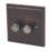 Varilight V-Pro 2-Gang 2-Way LED Dimmer Switch  Dark Oak