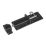 GateMate Heavy Duty Padbolt Black  180mm