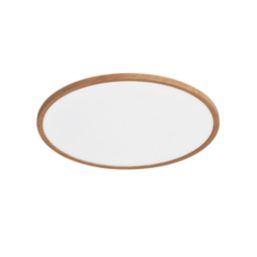 LAP Solidaster LED Ceiling Light Wood Effect 19W 2100lm