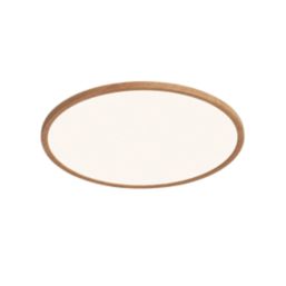 LAP Solidaster LED Ceiling Light Wood Effect 19W 2100lm