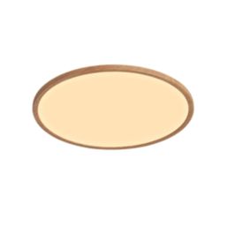 LAP Solidaster LED Ceiling Light Wood Effect 19W 2100lm