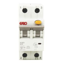 Garo RCBOGRB32 32A 30mA Type A SP A Curve  RCBO