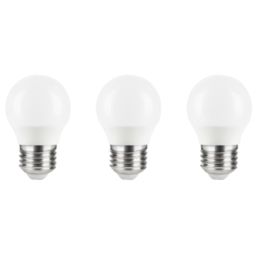 LAP  ES Mini Globe LED Light Bulb 470lm 4.2W 3 Pack