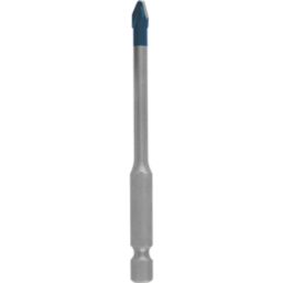 Bosch Expert HEX-9 Hex Shank Tungsten Carbide Tile & Glass Drill Bit 5mm x 90mm