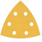 Bosch Expert C470 60/120/240 Grit 6-Hole Punched Multi-Material Sandpaper 93mm x 93mm 6 Pack