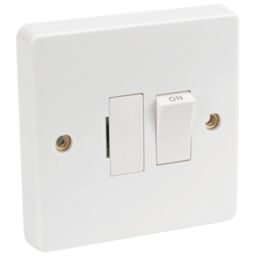 Crabtree Capital 13A Switched Fused Spur  White