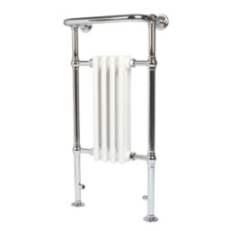 3 Column Steel Bathroom Radiator 952mm x 479mm Chrome 1102BTU