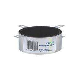 FloPlast  FC110 Fire Protection Collar Silver 110mm