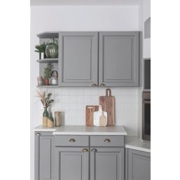 V33 2Ltr Loft Grey Satin Kitchen Cupboard Paint