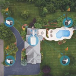 Swann MaxRanger SWNVK-MR4KSD2 64GB 6-Channel 4K Long Range Security Camera System & 2 x 4K Indoor & Outdoor Cameras