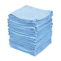 Microfibre Cloth Blue 380 x 380mm 50 Pack