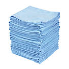 Microfibre Cloths Blue 380 x 380mm 50 Pack