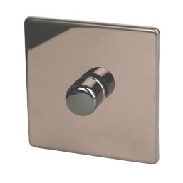 Varilight V-Dim 1-Gang 2-Way  Dimmer Switch  Polished Bronze