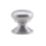 Fingertip Design  Victorian Cupboard Knob Satin Chrome 38mm