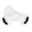 FloPlast WC22 Universal Compression Waste Equal Tee White 32mm