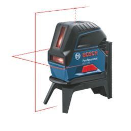 Bosch GCL 2-50 Red Self-Levelling Cross-Line Laser With Receiver