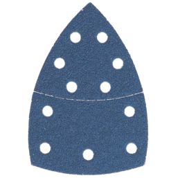 Norton  A203F 80 Grit 11-Hole Punched Multi-Material Sanding Sheets 100mm x 150mm 5 Pack