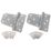 GateMate Matt Silver Straight Heavy Duty Offset Hinges 114mm x 3 1/2" x 89mm 2 Pack