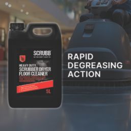 Scrubb   Heavy Duty Scrubber Dryer Detergent Floor Cleaner 5Ltr