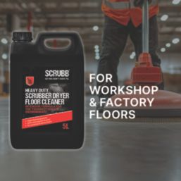 Scrubb   Heavy Duty Scrubber Dryer Detergent Floor Cleaner 5Ltr