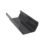 FloPlast RGS3B uPVC Square Gutter Black 114mm x 3m