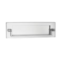 Carlisle Brass Victorian Letter Plate Polished Chrome 256mm x 79mm