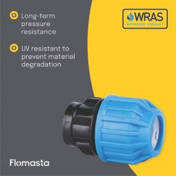 Flomasta  MDPE Female Adaptor 25mm x 3/4"