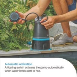 Gardena 20000 Basic 550W Mains-Powered Flood Pump Kit
