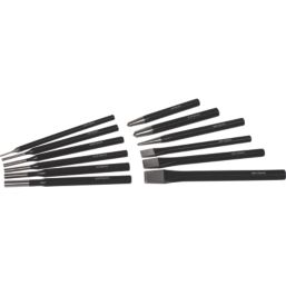 Roughneck  Parallel Pin Punch Set 12 Pieces