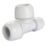 Hep2O  Plastic Push-Fit Reducing Keyless Tee 22mm x 15mm x 22mm