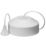 Knightsbridge  10AX 2-Way Pull Cord Switch Matt White