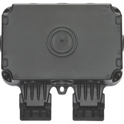 Knightsbridge OP9R IP66 13A 2-Gang SP Weatherproof Outdoor Switched Remote-Controlled Socket