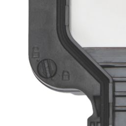 Knightsbridge OP9R IP66 13A 2-Gang SP Weatherproof Outdoor Switched Remote-Controlled Socket