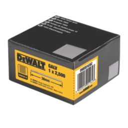 DEWALT Galvanised Straight Finish Nails 16ga x 32mm 2500 Pack