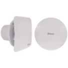 Xpelair C4HTSR 100mm (4") Axial Bathroom Extractor Fan with Humidistat & Timer White 220-240V