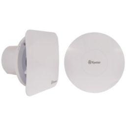 Xpelair C4HTSR 100mm (4") Axial Bathroom Extractor Fan with Humidistat & Timer White 220-240V