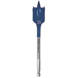Bosch Expert SelfCut Speed Hex Shank  Flat Wood Drill Bit 25mm x 152mm